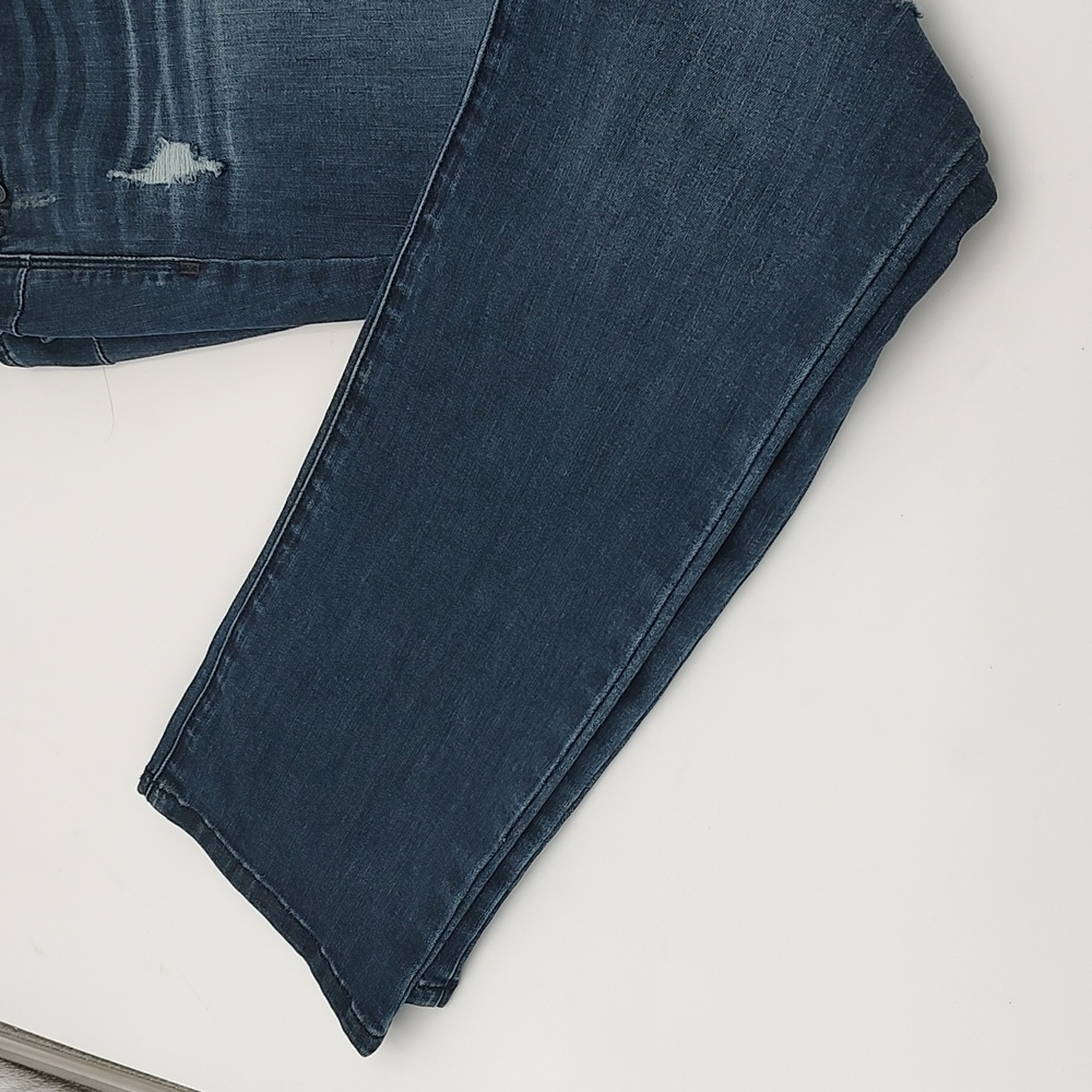 Democracy Ab Solution Jeans Distressed Size 4 Blue NWT - Picture 5 of 15